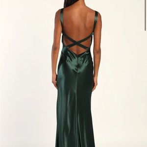 Lulus Emerald Green Gown